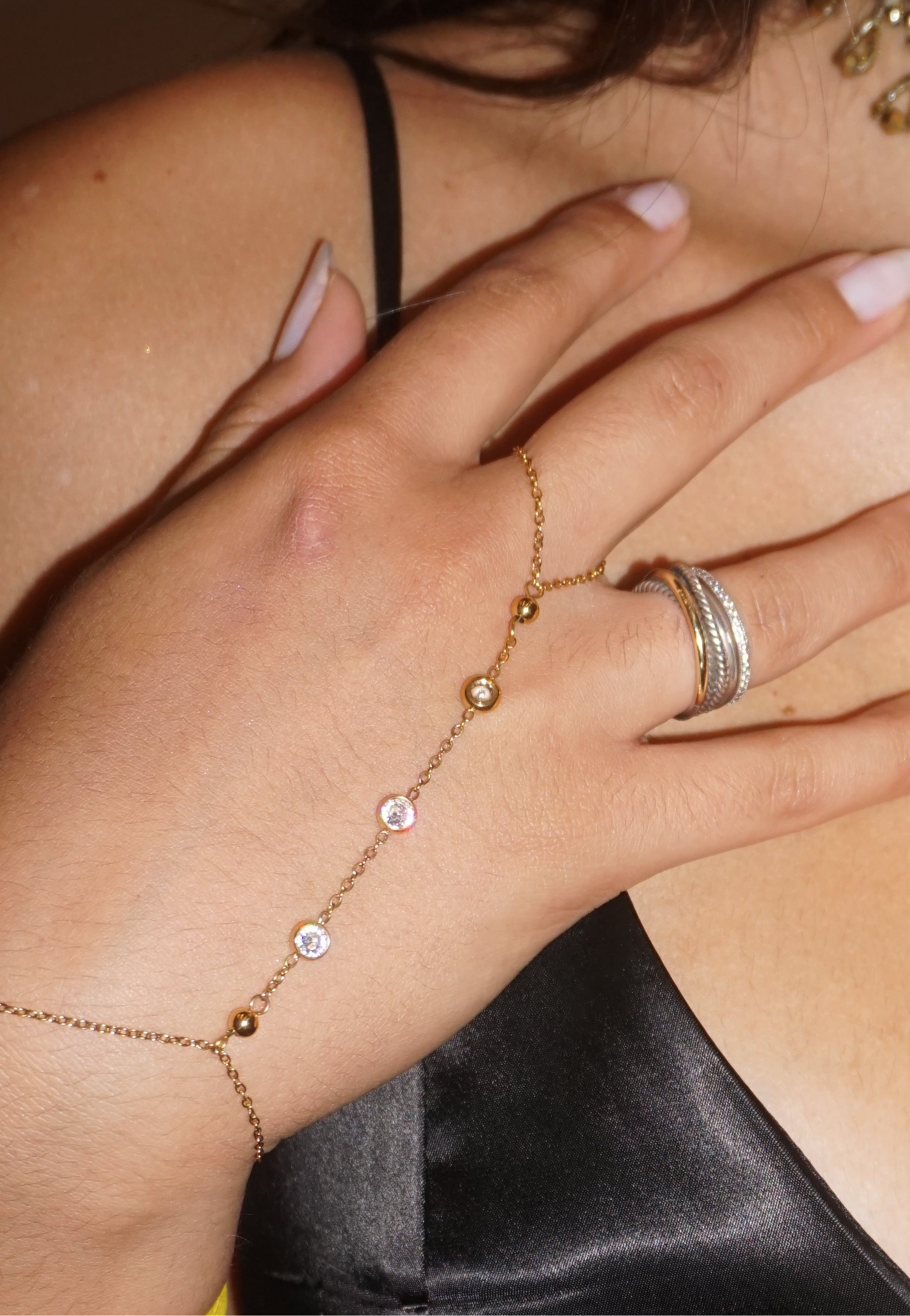 Shimmer Hand chain
