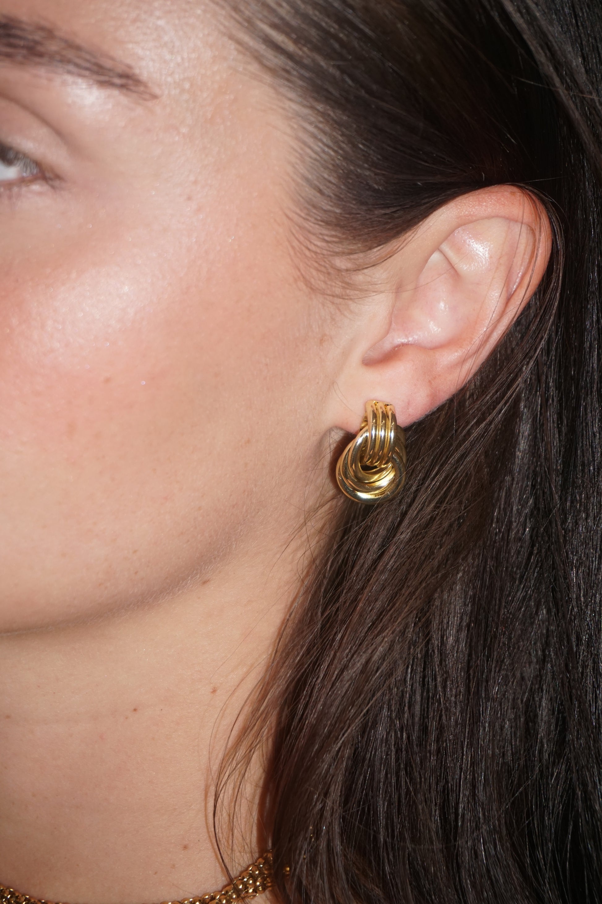 Goldie Knot Earrings