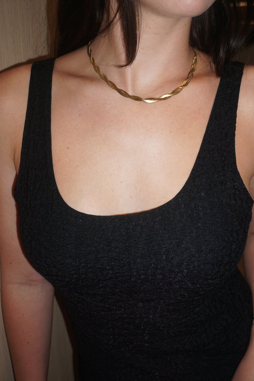 Braided Golden Necklace