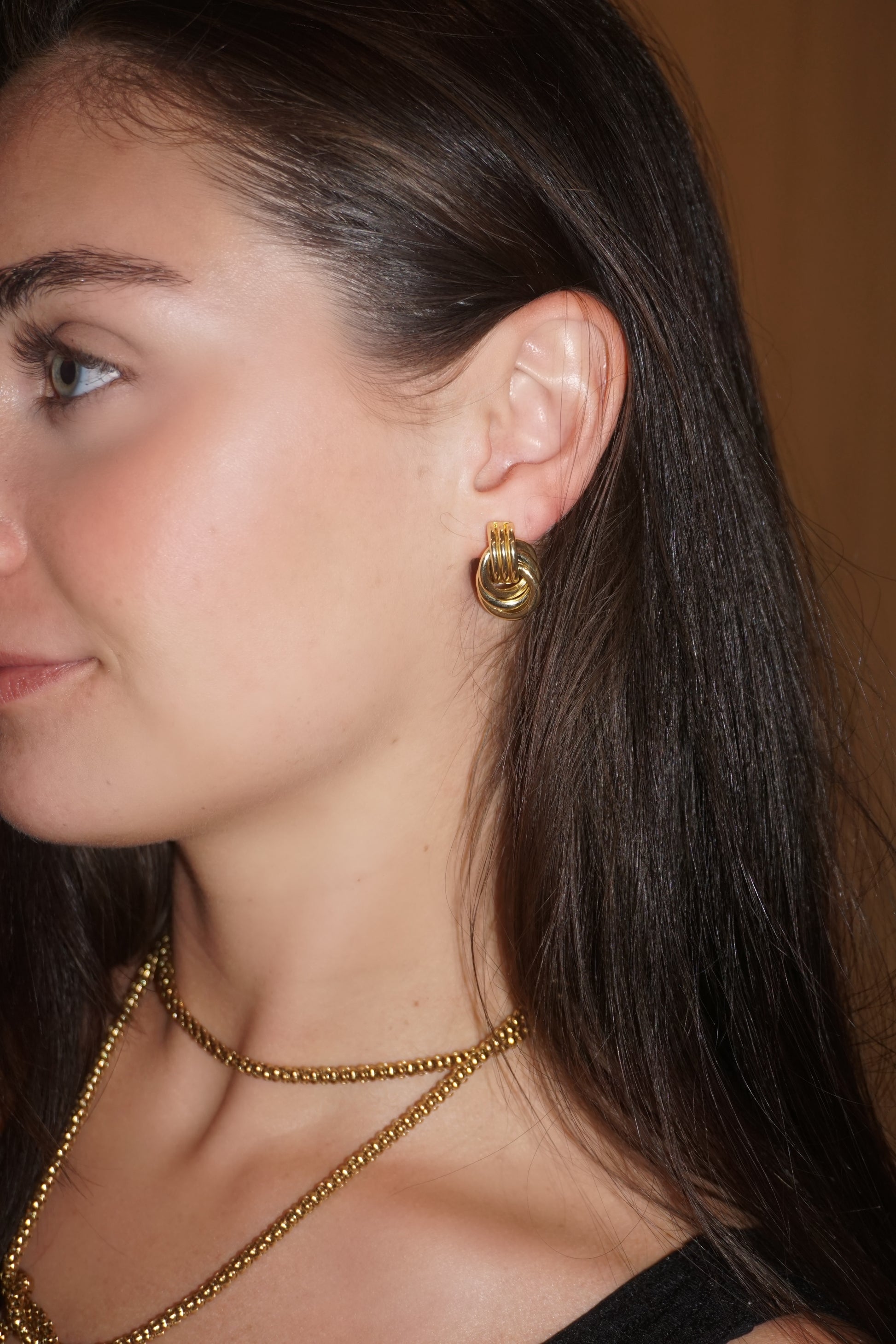 Goldie Knot Earrings