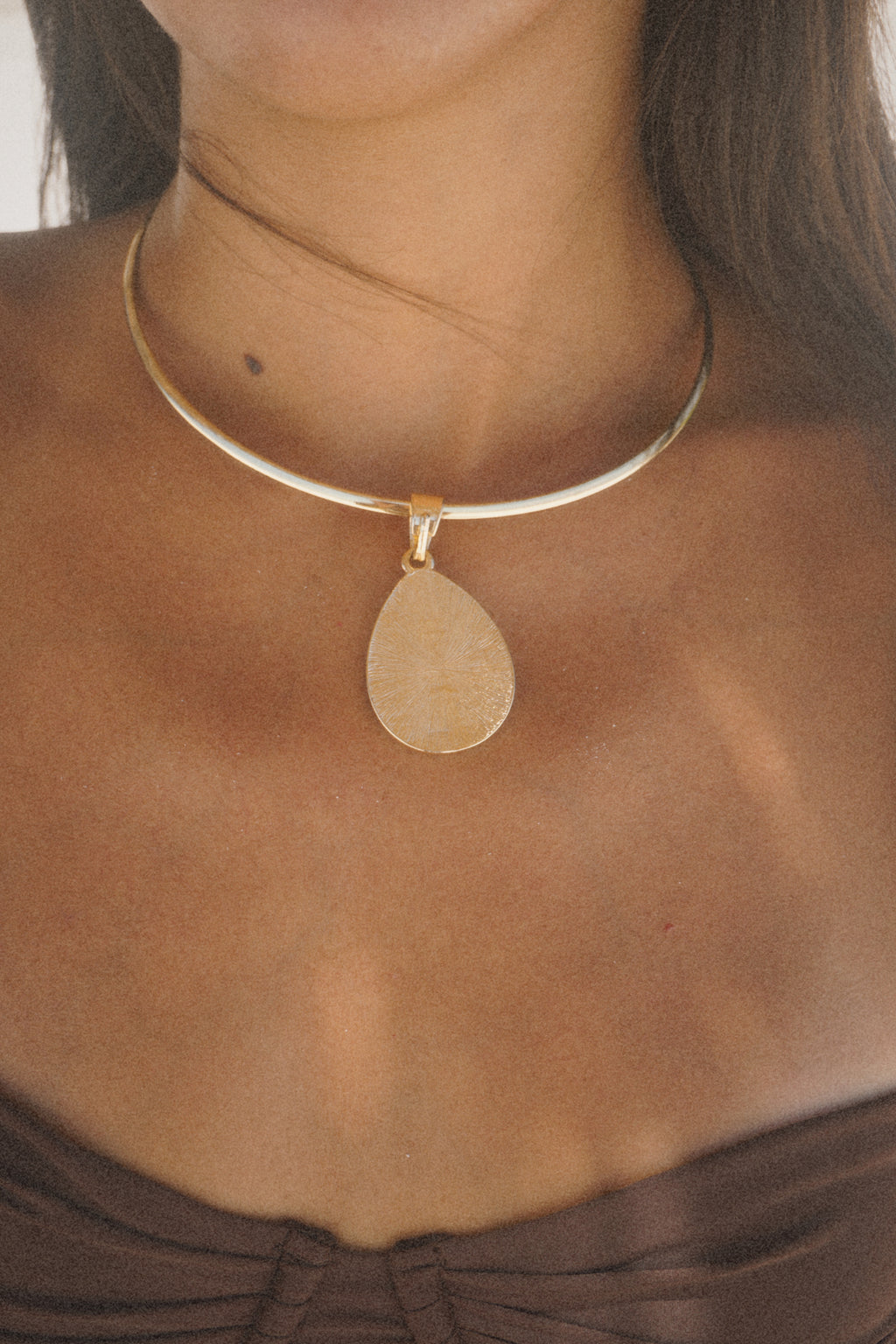 Golden Drop Necklace