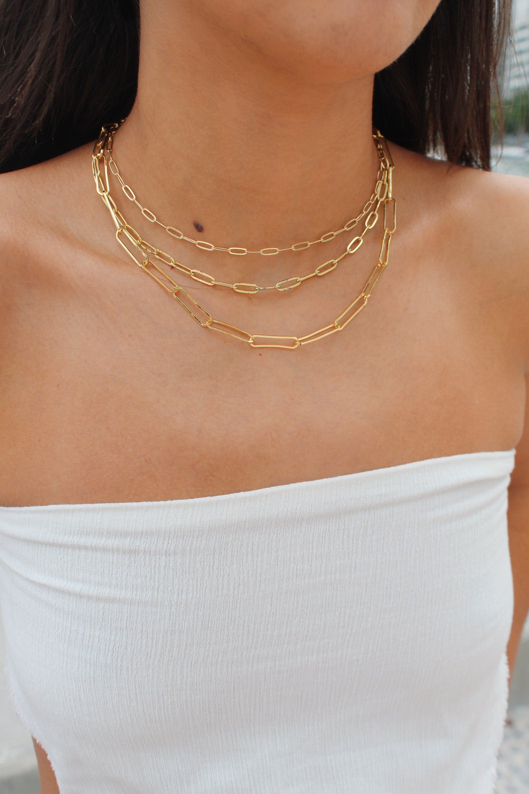 Triple Layered Necklace