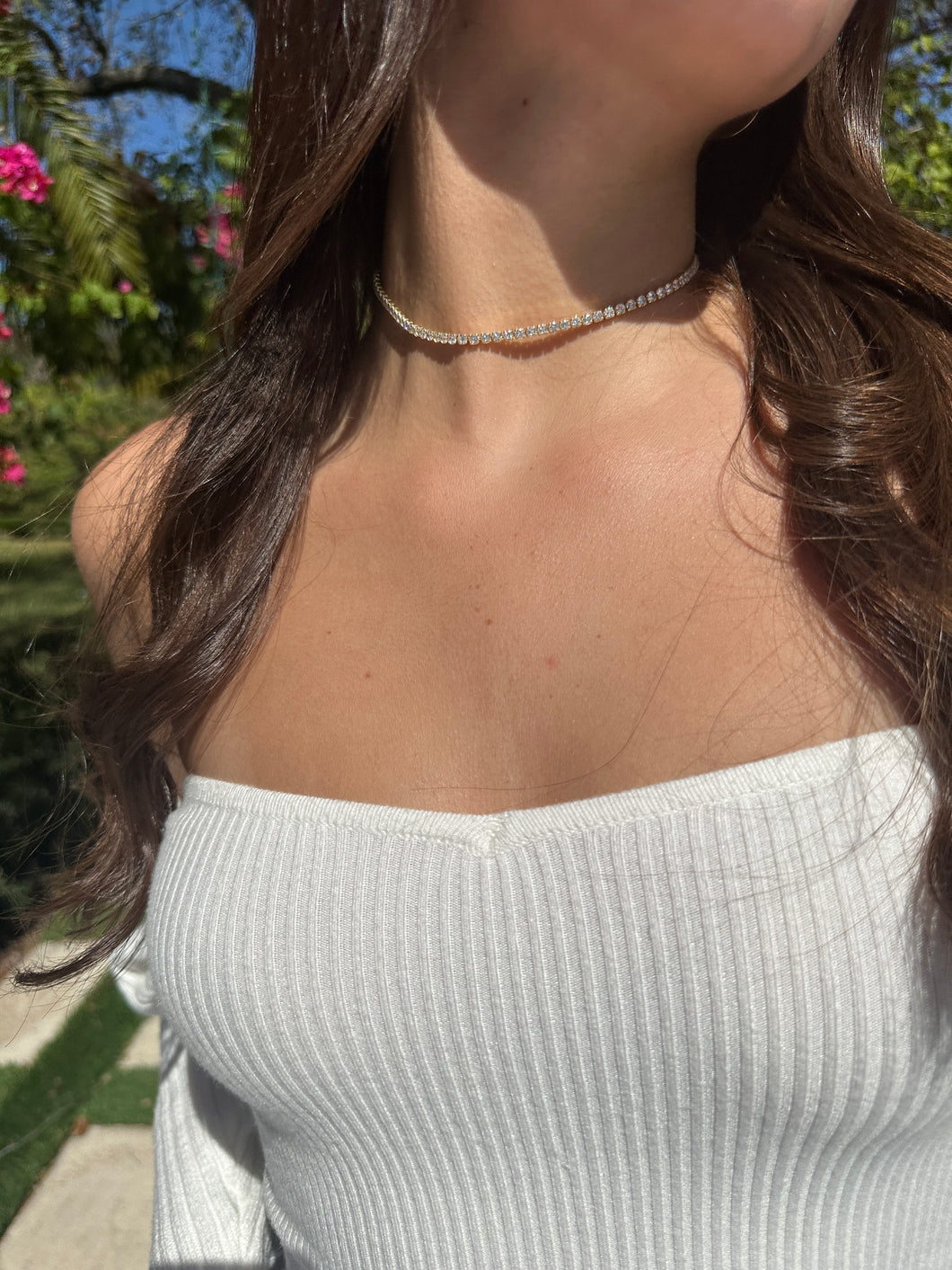 Diamond Classy Choker